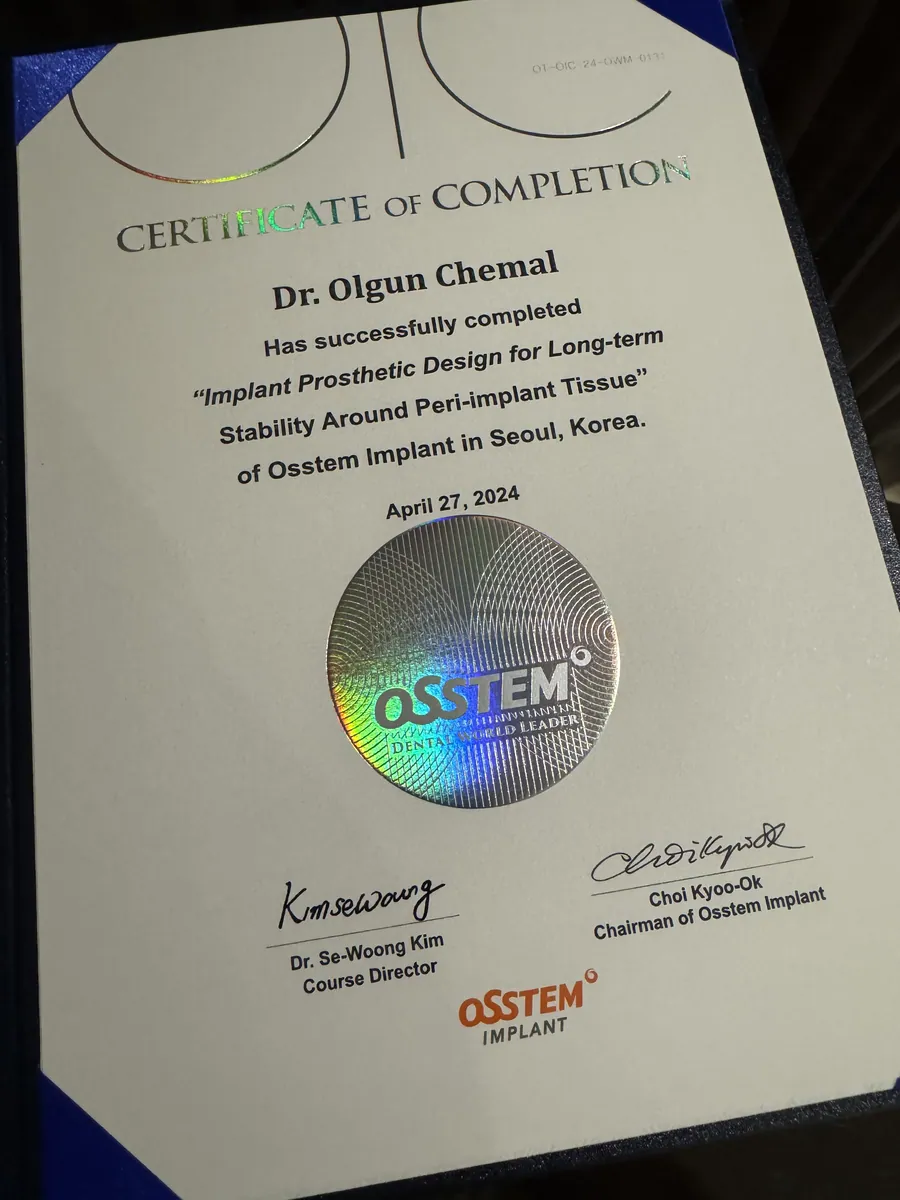 Dr. Olgun Chemal — Osstem Implant · Seul, 2024